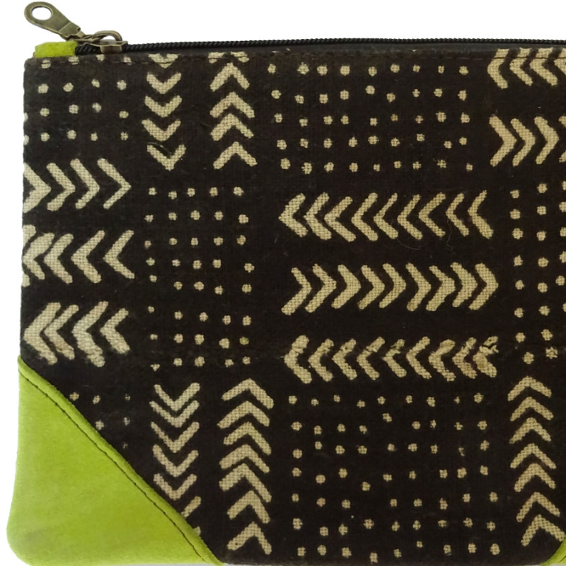 Pochette discount tissu africain