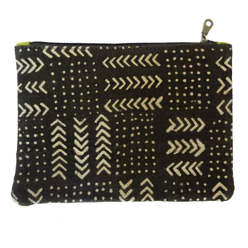 Pochette best sale tissu africain