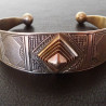 Bracelet en argent du Niger