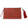 Pochette marocaine en Zellige rouge