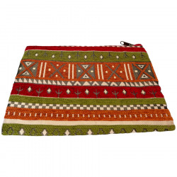 Pochette en Kilim marocain