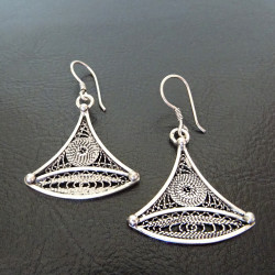 boucles d'oreilles Touaregs en argent