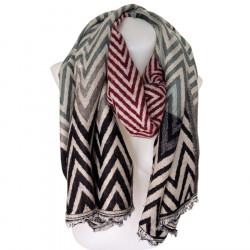 Pashmina d'hiver en coton